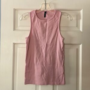 NEW American Giant Women’s Rib Tank Top Pink Size XS NWOT Capsule Wardrobe